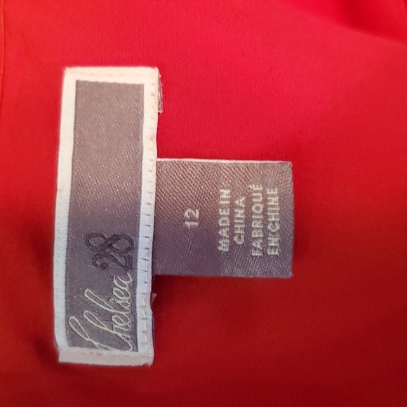 EUC Chelsea 28 Red Dress - Picture 6 of 8